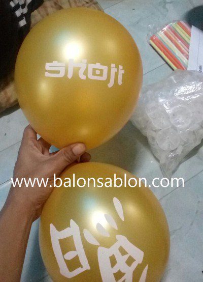 Balon Sablon di Rantau Prapat