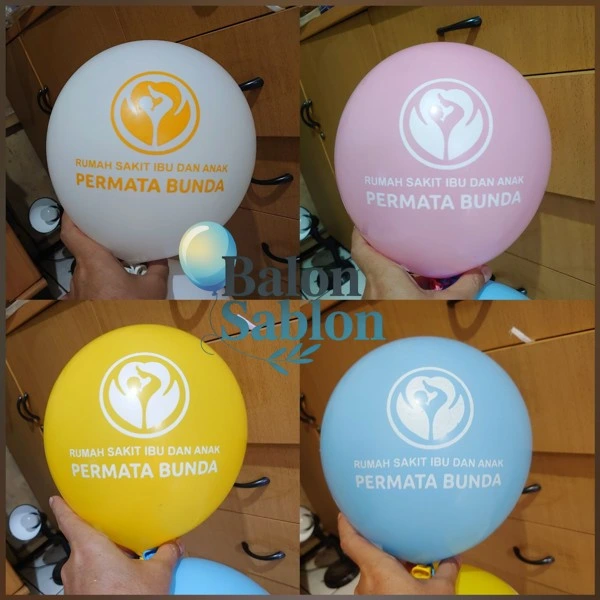 dekorasi balon printing