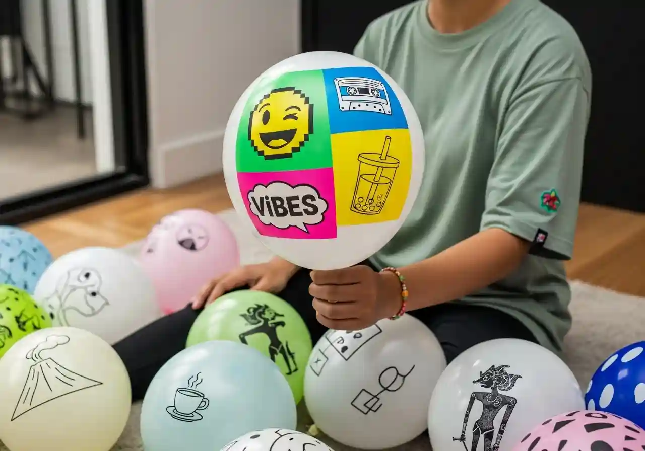 Balon Sablon Murah
