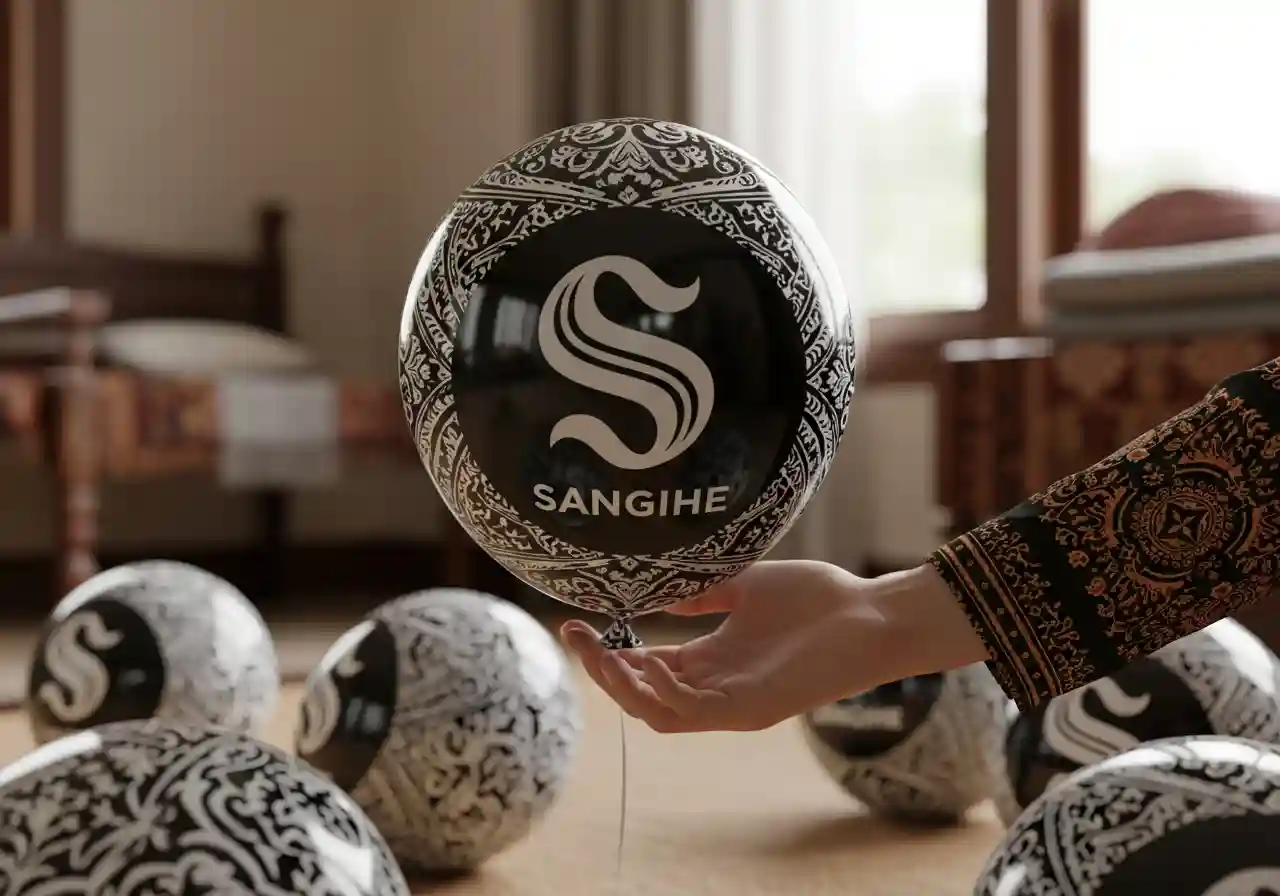 Balon Cetak Kepulauan Sangihe