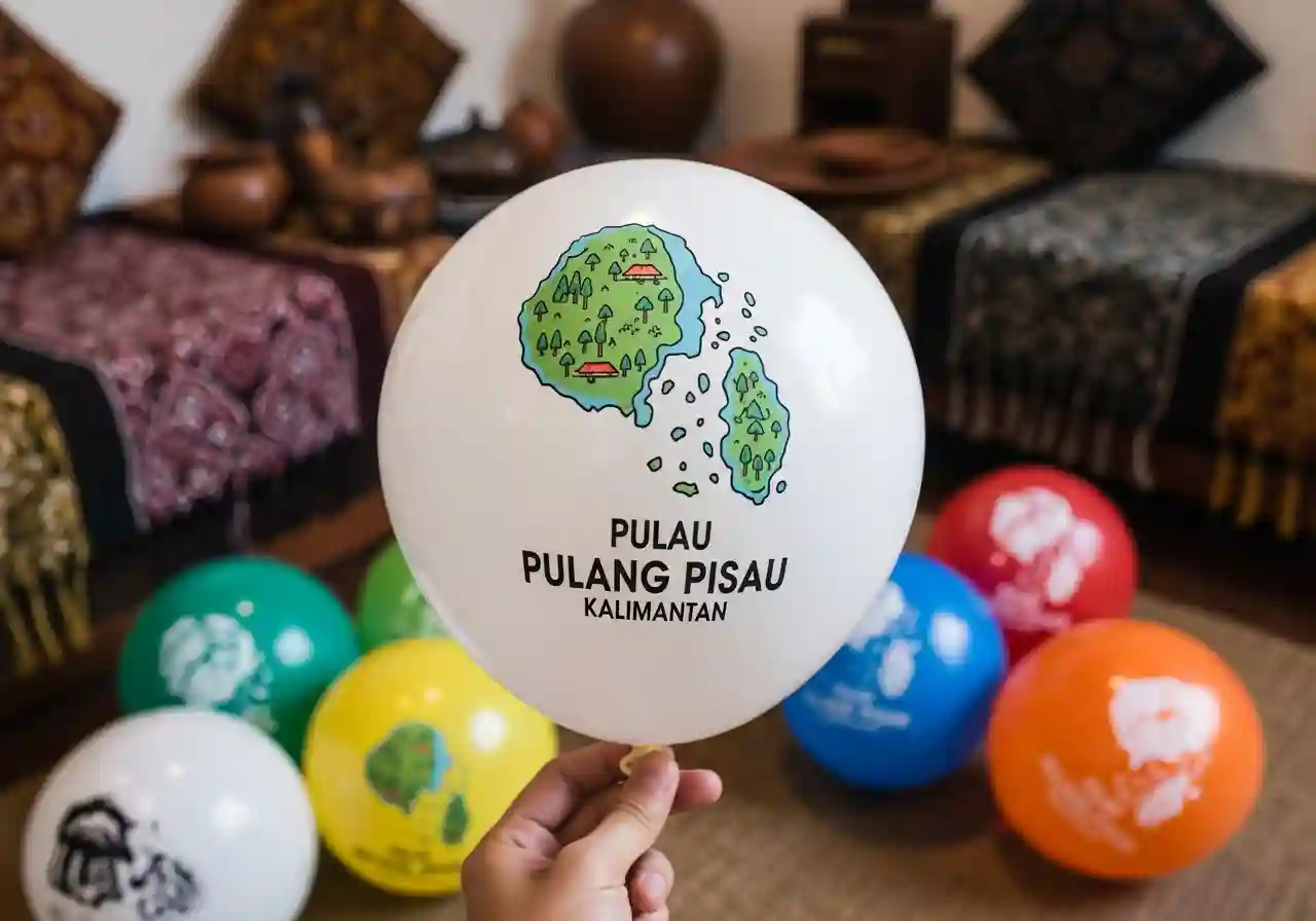 Balon Printing Pulang Pisau