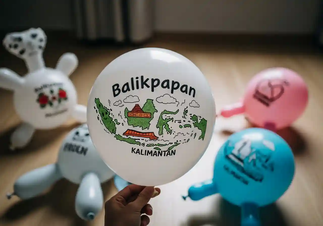 Balon Sablon Balikpapan