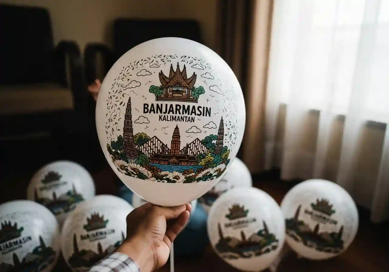 Balon Sablon Banjarmasin