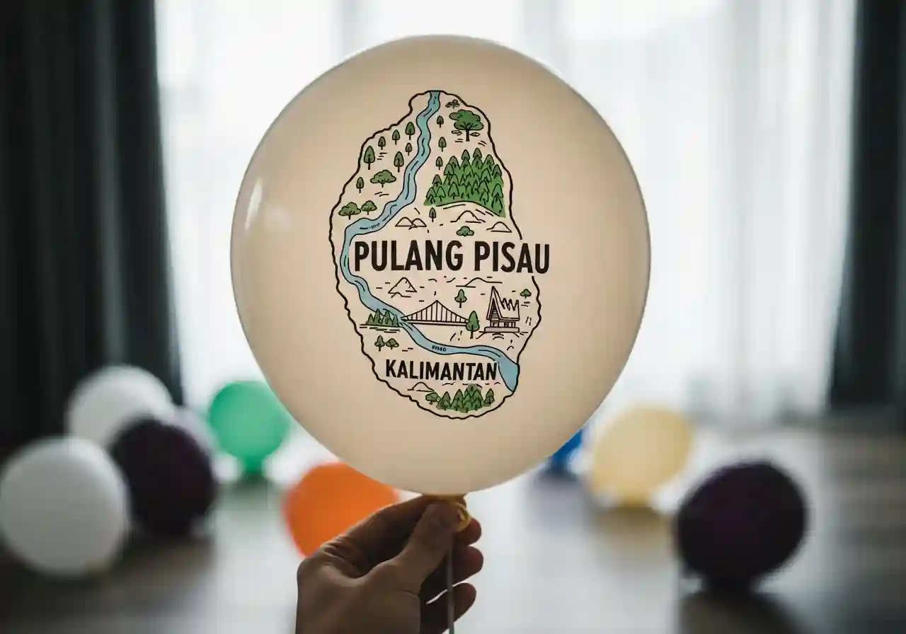 Balon Sablon Pulang Pisau