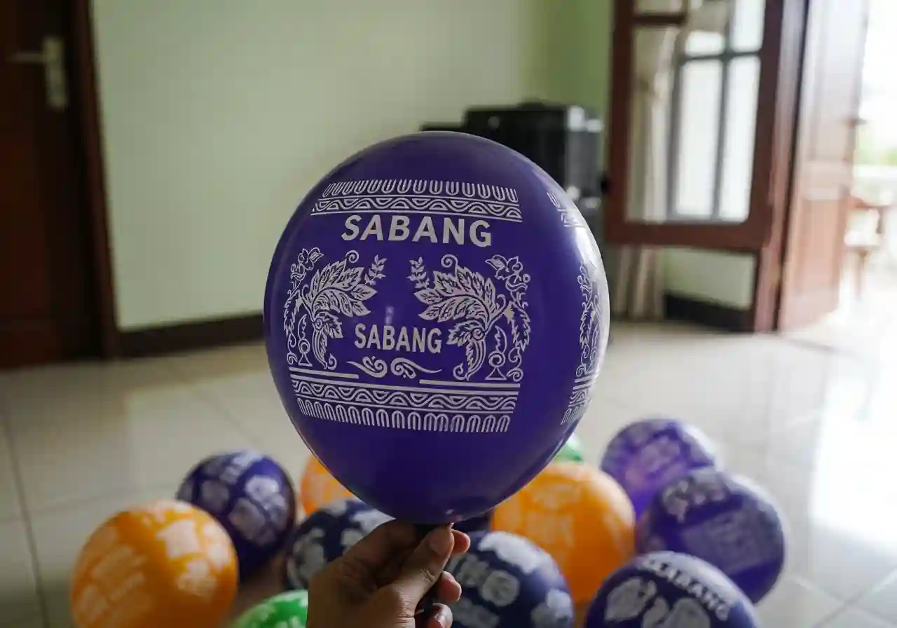 Balon Sablon Sabang