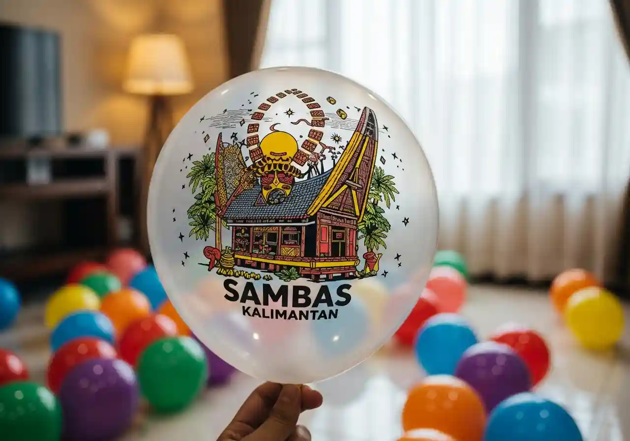 Balon Sablon Sambas