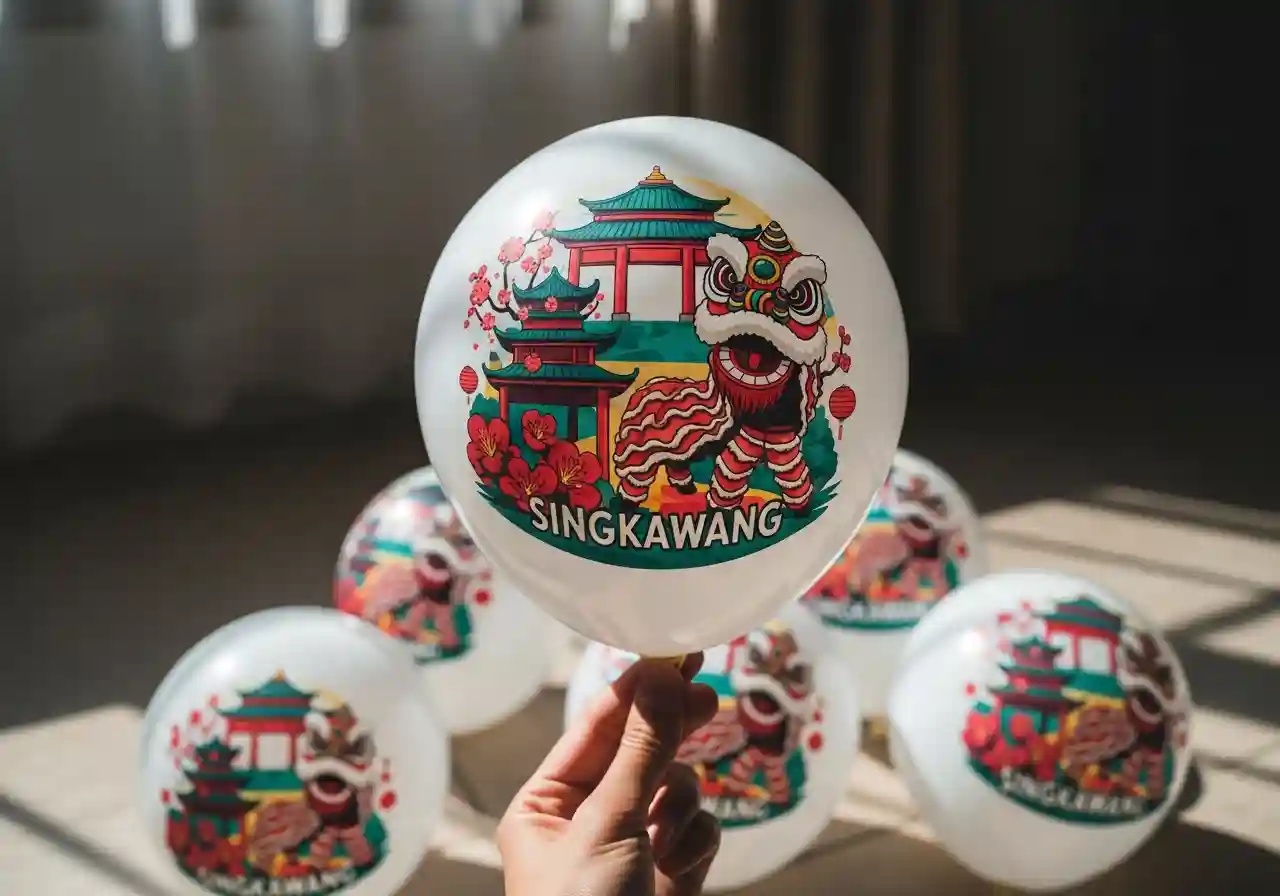 Balon Sablon Singkawang