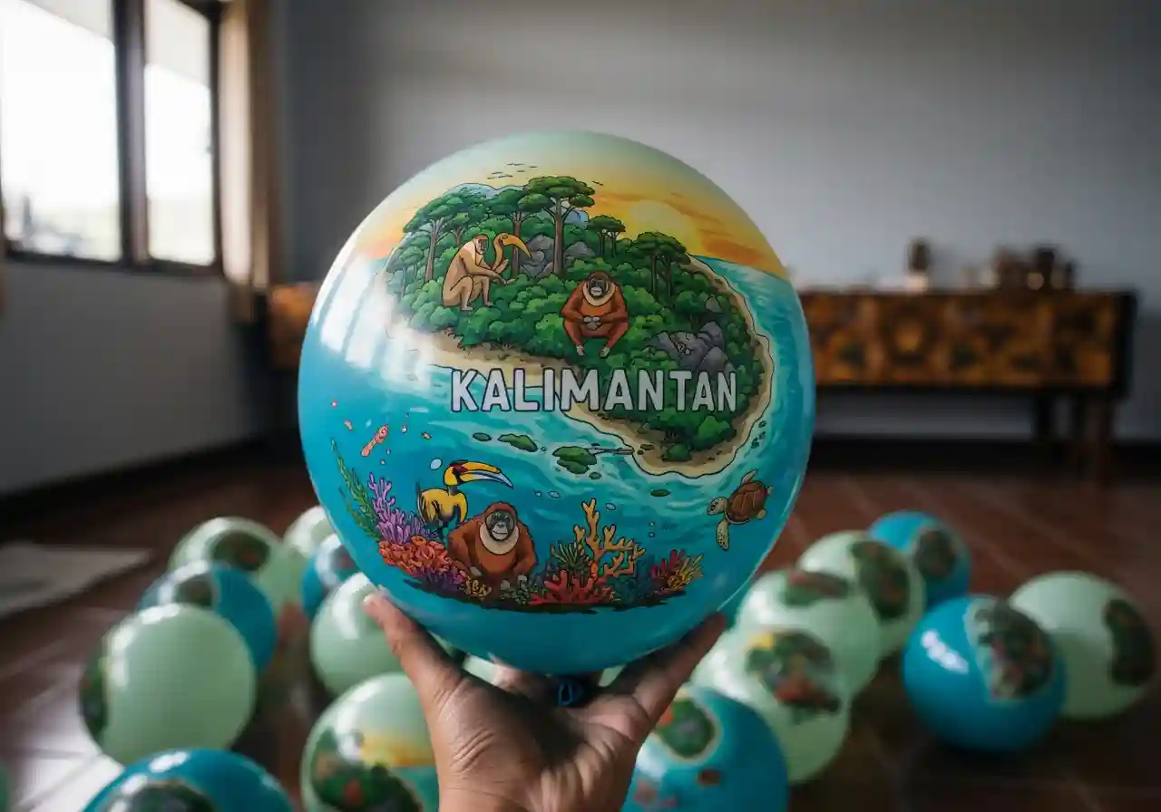 Balon Sablon Tanah Laut